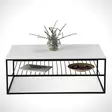 Soffbord Hanah Home Etna Vit Spånskiva 95x43x55 cm - Soffbord - 8681875559859 - 3