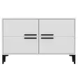 TV-bänk Hanah Home White Vit Spånskiva 120x75x30 cm - TV-bänkar - 8683742102519 - 1