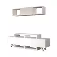 TV-bänk Hanah Home Alwin White Spånskiva 150x49x31,6 cm - TV-bänkar - 8683742963349 - 5
