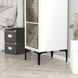Garderob Hanah Home Kumsal P Vit Spånskiva 40x47,5x201,4 cm - Garderober - 8684282088769 - 7
