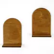 Vägghylla Hanah Home Raf261 Valnöt Plywood 16x26x9 cm - Klädhängare - 8684282095729 - 1
