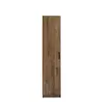 Garderob Hanah Home Yaman 1 Valnöt Spånskiva 40x182x47 cm - Garderober - 8684282617679 - 1