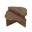 Soffbord Hanah Home Altopiano Valnöt Massiv Furu 90x40x45 cm 90x32x45 cm - Soffbord - 8683742111979 - 1