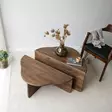 Soffbord Hanah Home Altopiano Valnöt Massiv Furu 90x40x45 cm 90x32x45 cm - Soffbord - 8683742111979 - 4