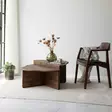 Soffbord Hanah Home Altopiano Valnöt Massiv Furu 90x40x45 cm 90x32x45 cm - Soffbord - 8683742111979 - 3