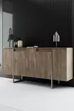 Konsolbord Hanah Home Luxe Valnöt Spånskiva 160x35x80 cm - Byråer och skåp - 8684282832409 - 2