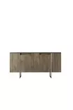 Konsolbord Hanah Home Luxe Valnöt Spånskiva 160x35x80 cm - Byråer och skåp - 8684282832409 - 6