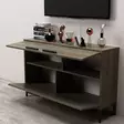 TV-bänk Hanah Home Ctn Valnöt Spånskiva 120x75x30 cm - TV-bänkar - 8683742102489 - 6