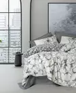 Påslakanset Enkel L'essentiel Hilaris Antracit Bomull 160x220 cm 180x240 cm 50x70 cm - Lakan och örngott - 8684283402939 - 1