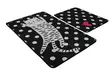 Badrumsmatta Set Mijölnir Flerfärgad Antibakteriell Halkfri 100% Polyester 50x60 cm & 60x100 cm - Badrumsmattor och våtrumsmattor - 8681875897999 - 4