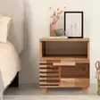 Sängbord Hanah Home Leva Alfa Colorblock Furu Spånskiva 45x52x40 cm - Nattduksbord - 8683743422029 - 2