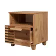 Sängbord Hanah Home Leva Alfa Colorblock Furu Spånskiva 45x52x40 cm - Nattduksbord - 8683743422029 - 3