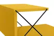 Sängbord, gult, 50 cm brett, 55 cm högt, hållbart - Bord - 8683342427609 - 9