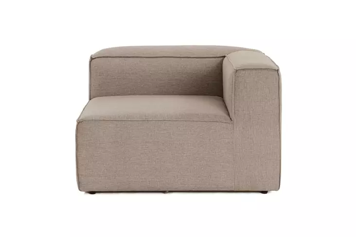 Fåtölj Atelier del Sofa Fora 1R Brun Linne 107x105x66 cm - Soffor - 8684282422389 - 1