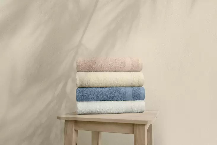 Tvätthandduk Set Mijölnir Flerfärgad 100% Bomull 50x90 cm 4 Pieces - Handdukar - 8683743314669 - 1