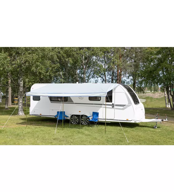 Aurinkokatos harmaa 450 Arctic Caravan - Husvagnsmarkiser och tält - 6438014191379 - 2