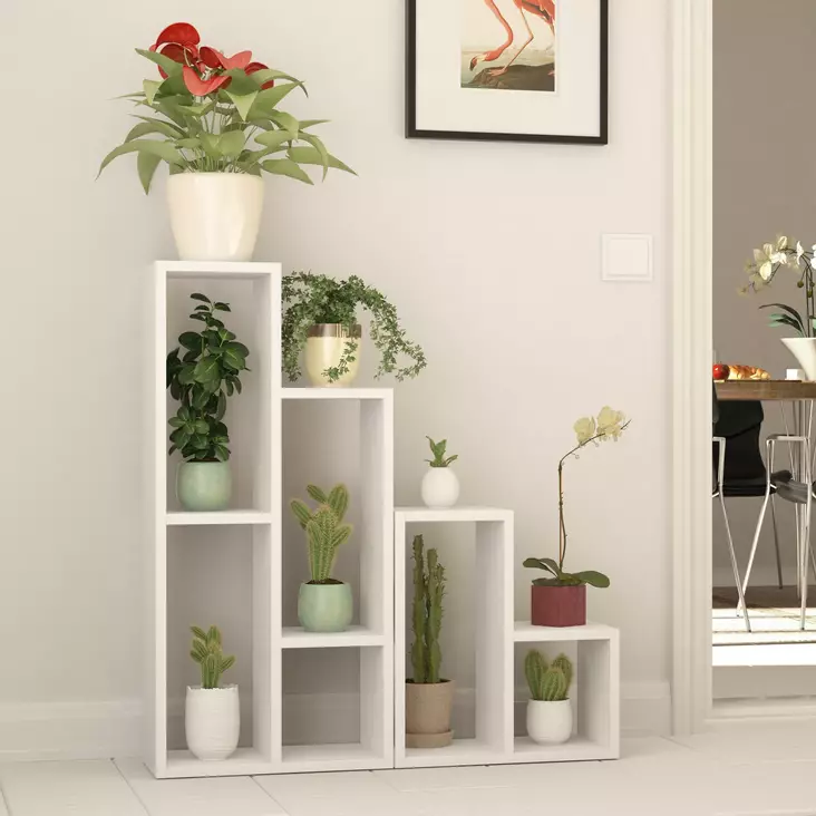 Bokhylla Hanah Home Sule Vit Spånskiva 42x89x20 cm 42x45x20 cm - Bokhyllor - 8681875200669 - 1