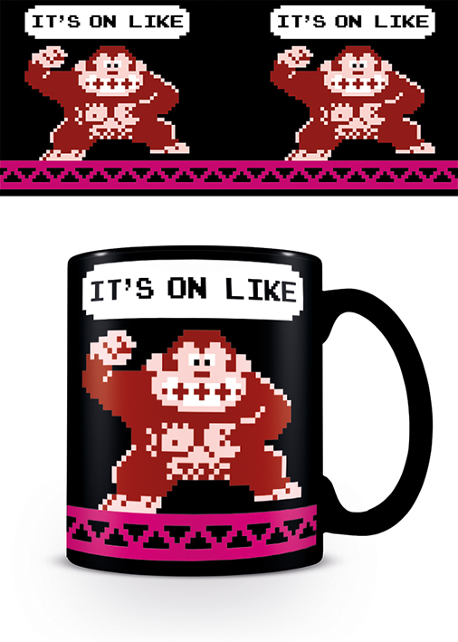 Donkey Kong "It's on" -muki p=C3=A4=C3=A4kuva=20 - Gaming och film muggar - 5050574252119 - 1