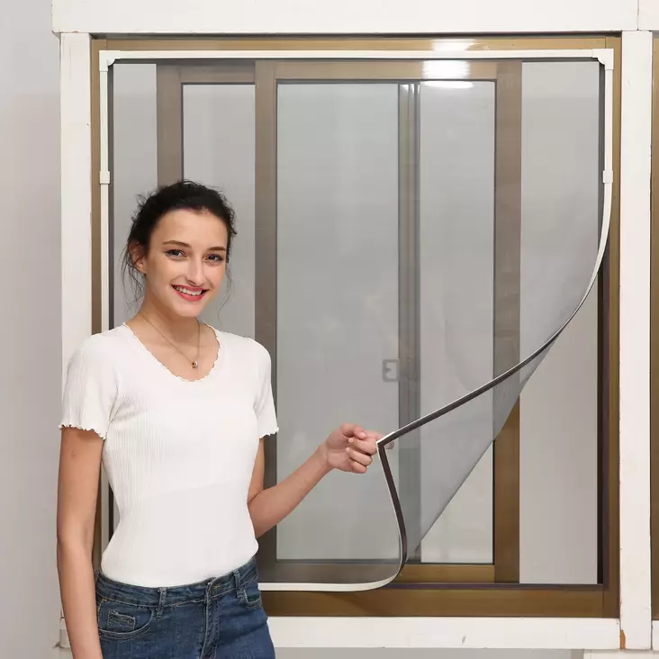 Magneetti-hyttysverkko ikkunaan p=C3=A4=C3=A4kuva=20 - Insektsnät och djurnät - 6438014269559 - 1