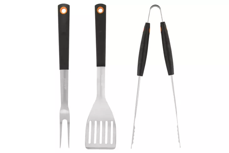 Grillausvalinesarja Basic TRP-kahvalla - Grilltillbehör - 6410413158399 - 1