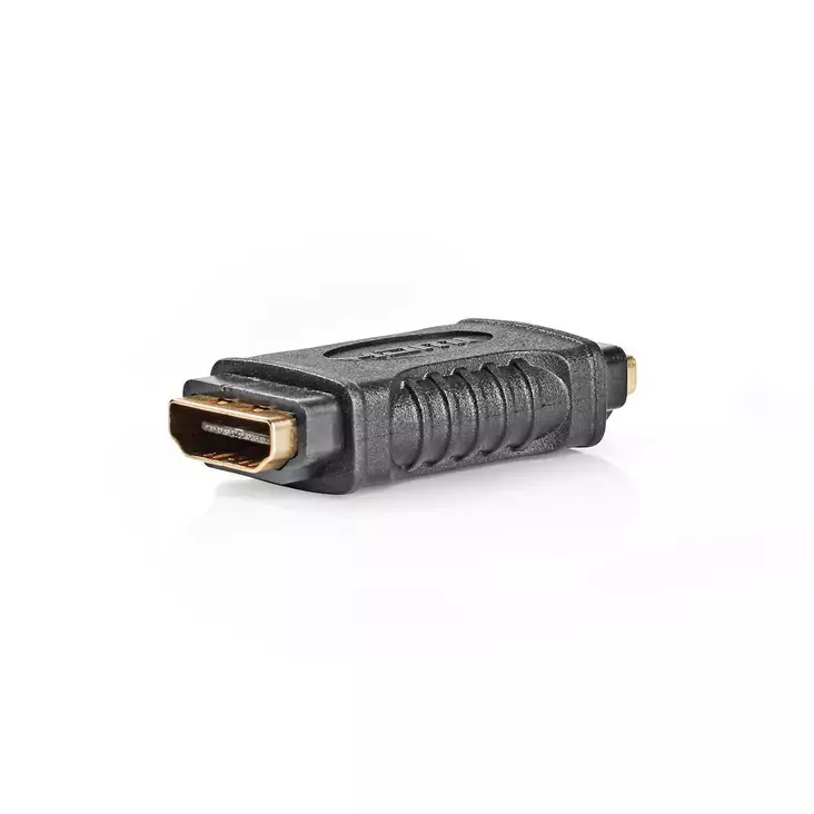 HDMI Adapter | HDMI Utgång | HDMI Utgång | Guldplaterad | Rak | ABS | Svart | 1 st. | Låda - Videokontakter och pluggar - 5412810289929 - 1