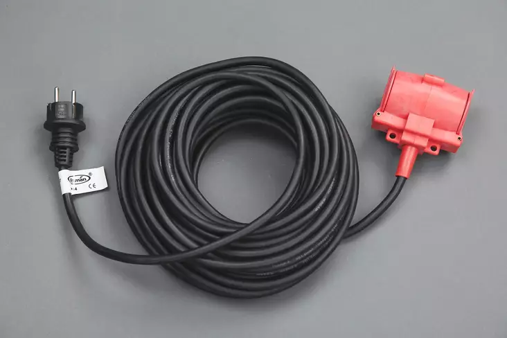 Jatkojohto H05RR-F 3 x 1,5 2-os 20 m - Utomhusförlängningssladdar - 651-0116-99 - 1