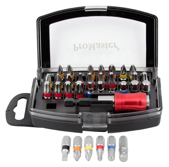Bitssats 32-delar - Skruvbits och hållare - 6420286893099 - 1