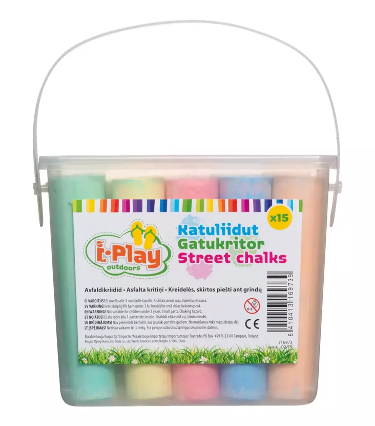 Katuliidut 15 kpl - Andra utomhusleksaker - 6410413169739 - 1