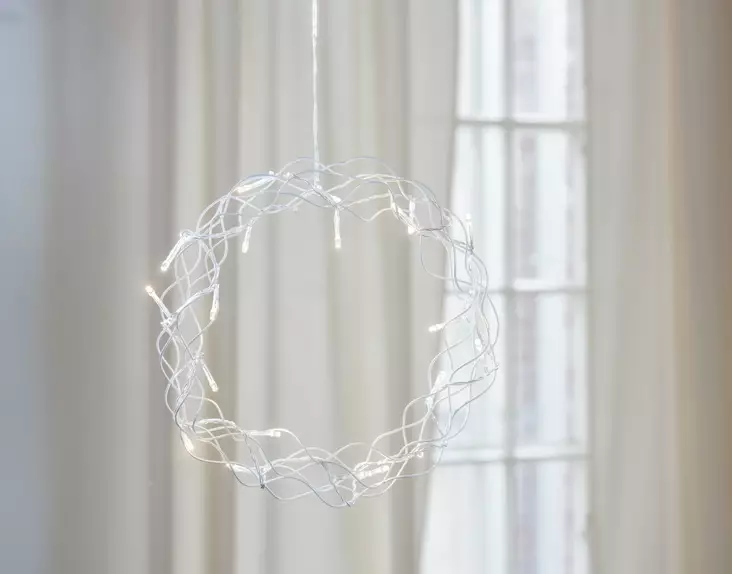 Metallkrans Marion 30 cm LED - Dekorationsljus - 6435200246639 - 1