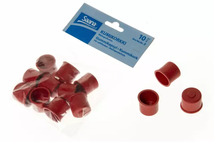 Gummikapsyl för saftflaskor 10 st - Matfrysning och konservering - 634-7301-99 - 2