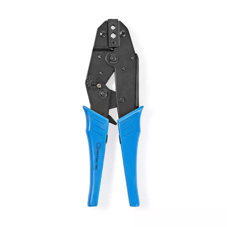 Crimp pliers | BNC / F / RG58 / RG59 | Tång | Metall / PVC | Blå / Svart - Kabelverktyg - 5412810306879 - 1
