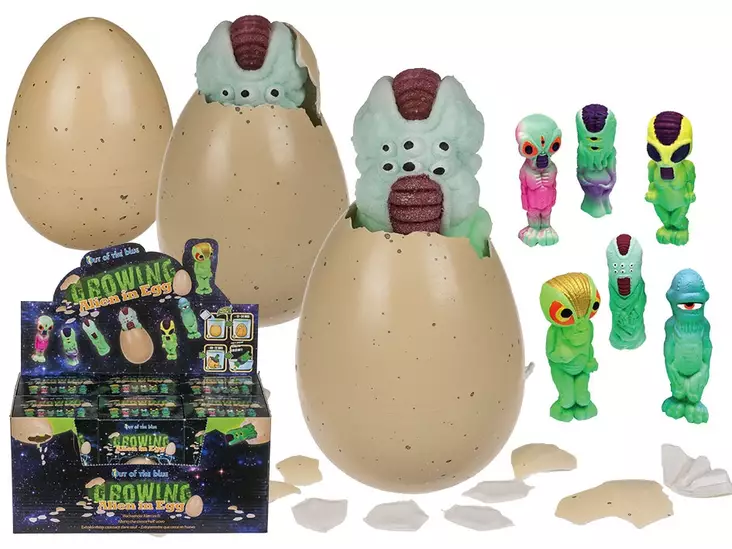 Skalande Alien 11 cm - Djurfigurer - 4029811404759 - 1