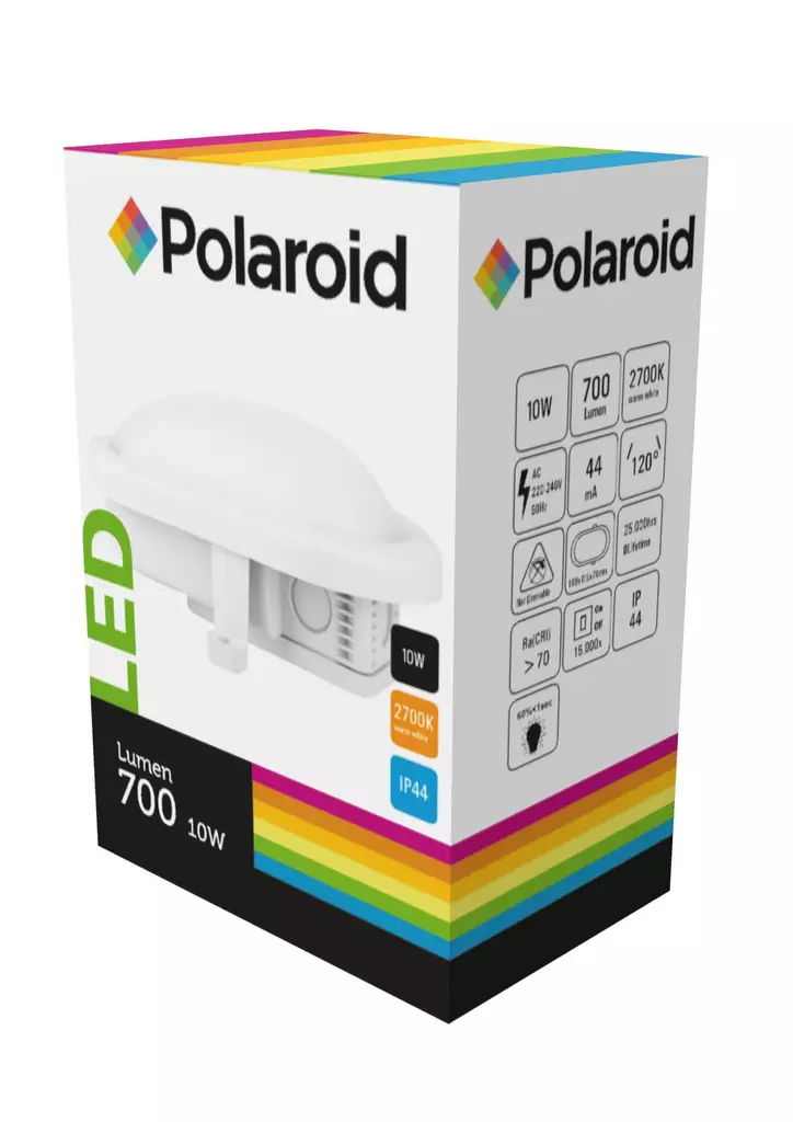 Båtlampa LED 10W oval vit - Tak- och vägglampor - 4250175839479 - 1