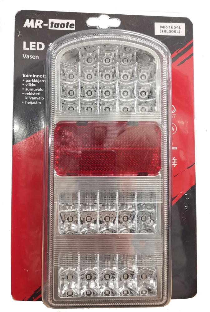 Led takavalo ja liitin oikea 12V / 1 kpl - Släpvagnsljus och elartiklar - 6430032154329 - 1