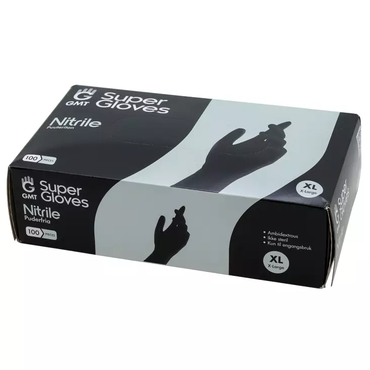 Nitriilik=C3=A4sineet XL 100kpl - Engångshandskar - 6438168114439 - 1