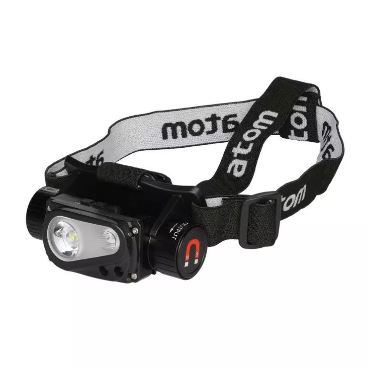 Otsalamppu Atom sensorilla ladattava - Pannlampor - 6410416194219 - 1