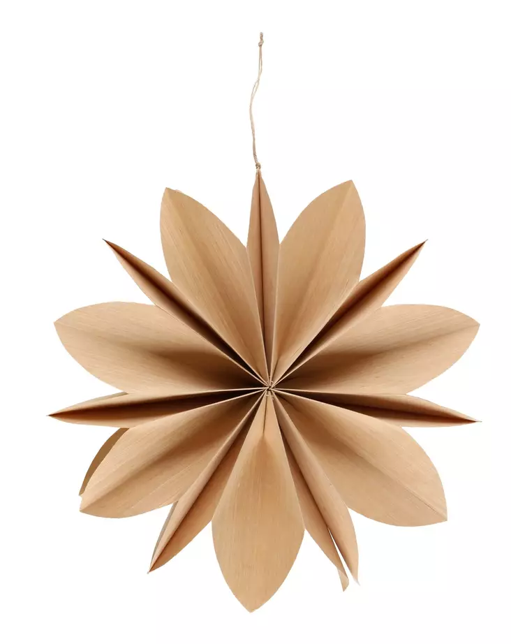 Paperikukka 45 cm natural - Juldekorationer och textilier - 6410416211619 - 1