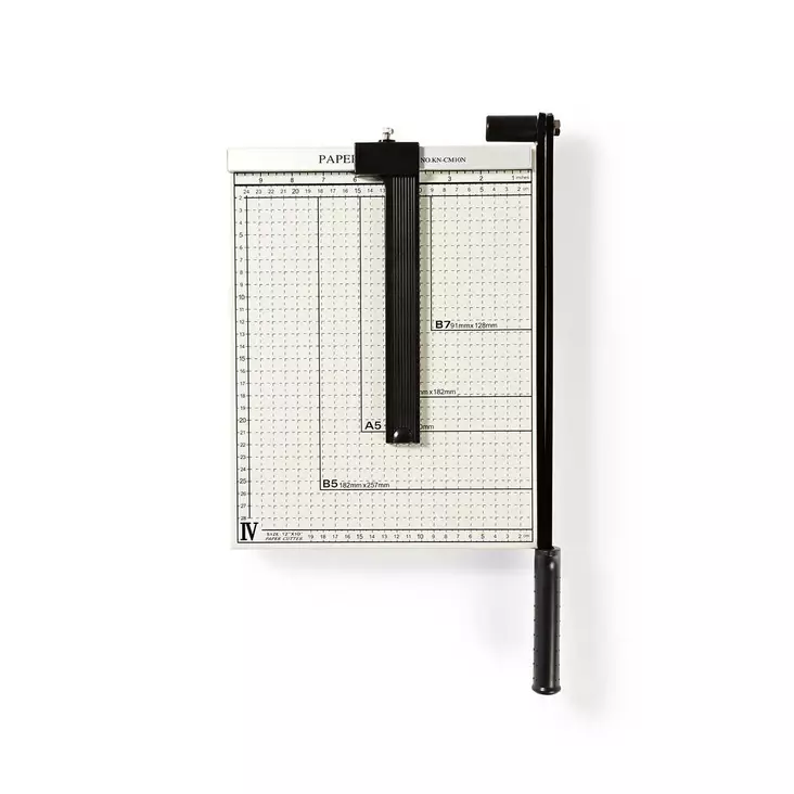 Dokumentförstörare | Max. skärstorlek: 210 x 297 mm | Typ av kniv: Metall | Metall | Svart / Vit - Skrivbordstillbehör - 5412810268689 - 1