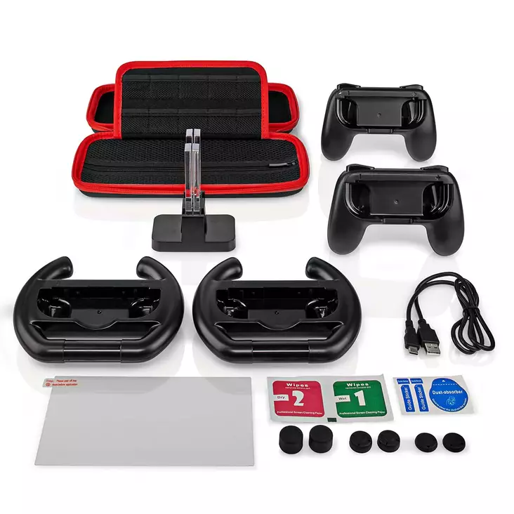 Gaming Starter Kit | Kompatibel med: Nintendo Switch (OLED) | 13-in-1 - Spelprodukter - 5412810441099 - 1