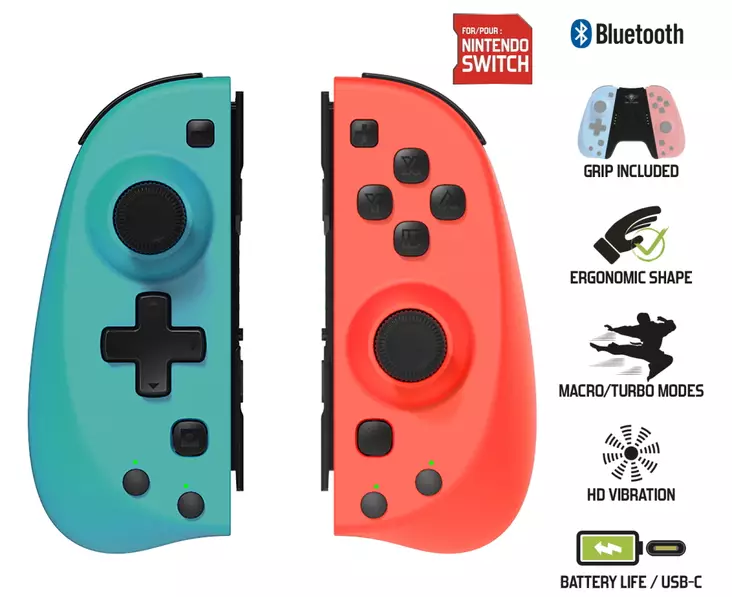 Peliohjain BT Nintendo Switch - Spelprodukter - 3700104441439 - 1