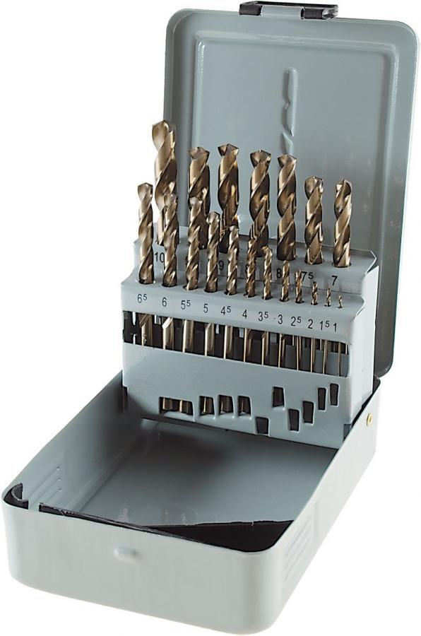 Poranter=C3=A4sarja 1-10 mm 19 os=20 - Stålset - 4022307156439 - 1