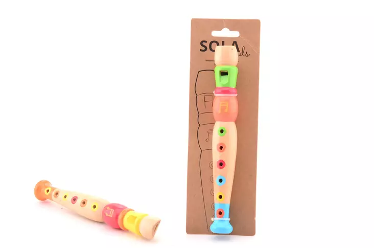 Flöjt i trä - Musikleksaker - 8711866222629 - 1