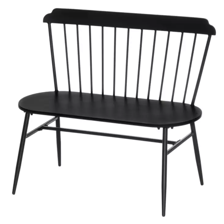 Puutarhapenkki Toggle musta 4Living-1 - Trädgårdsmöbler och terrassmöbler - 6410416016849 - 1