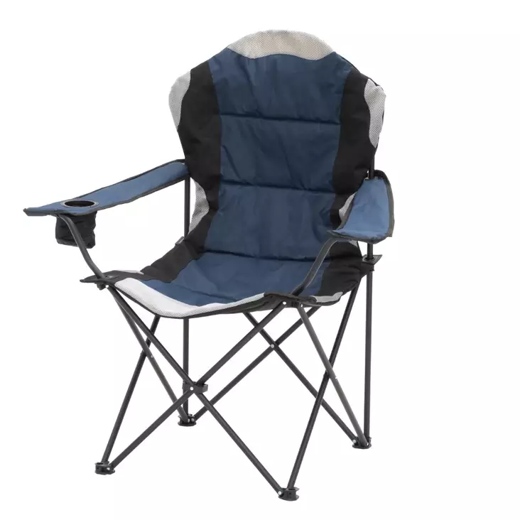 Retkituoli sininen k=C3=A4sinojilla 1 - Campingstolar och campsängar - 6410413275409 - 1