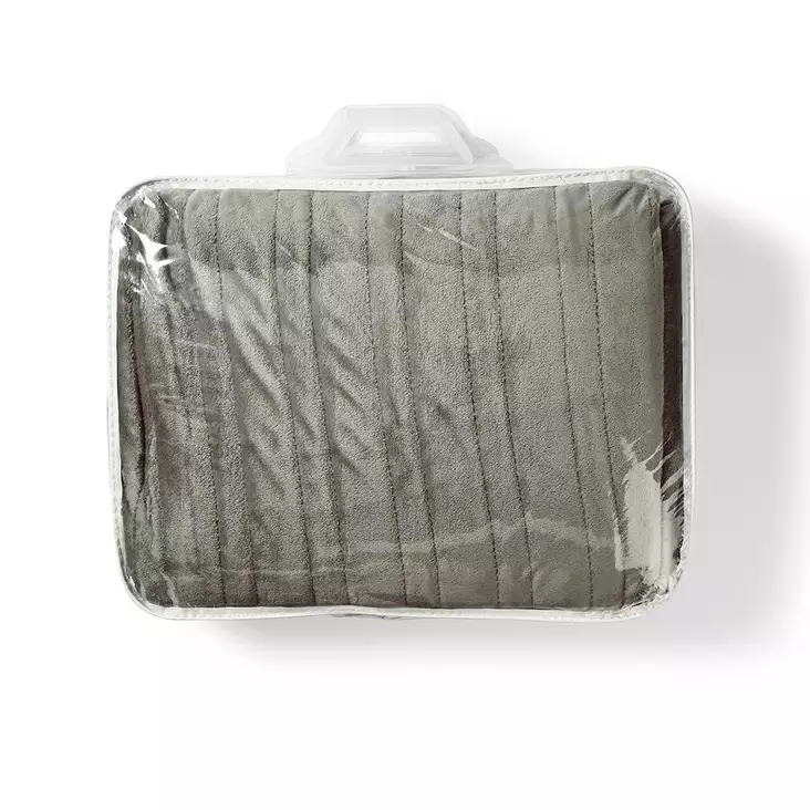 Elektrisk Filt | Filt | 1 Person | 180 x 130 cm | 9 Värmeinställningar | 9 h | Tvättbar | Överhettningsskydd | Digital kontroll | Fleece - Nedis produkter - 5412810316939 - 1