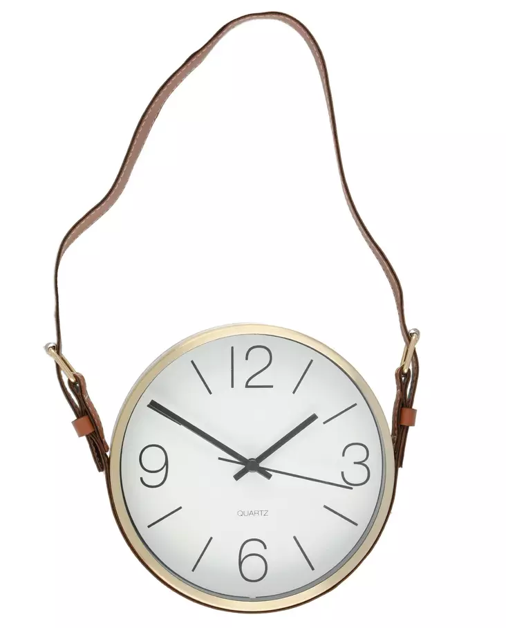 Sein=C3=A4kello Key West remmill=C3=A4 17 cm kulta - Väggklockor - 6410416108209 - 1