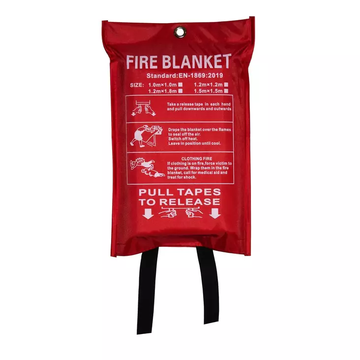 Sekure 1,0x1,2m kökssläckningsfilt - Brandsläckningsutrustning - 6438014354439 - 1