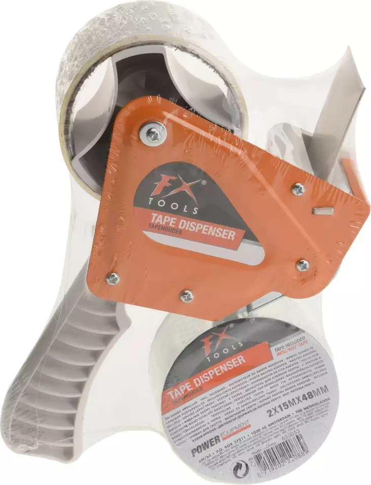 Tejphållare + 2 tejprullar - Förpackning och paketering - 8719202220889 - 1