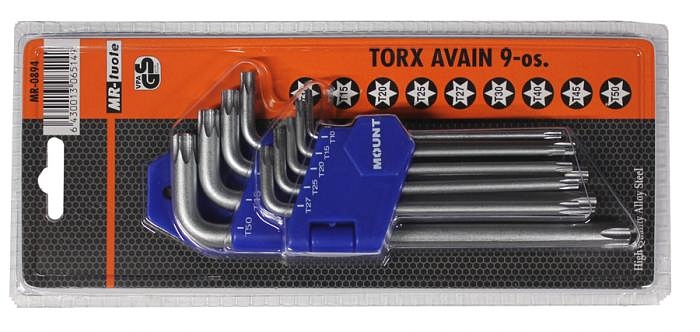 Torx avain 9-os - Andra handverktyg - 6430013065149 - 1