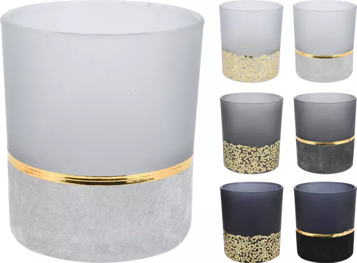 Tuikkukippo sametti 8 cm - Ljus och lyktor - 8719987878619 - 1